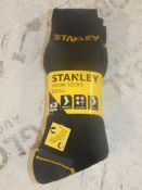 Lot to Contain 5 Brand New Packs of 3 UK Size 6 - 11 Stanley Work Socks