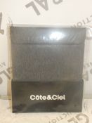 Lot to Contain 5 Brand New Cote and Ciel Fabric Pouches in Black Combined RRP £125