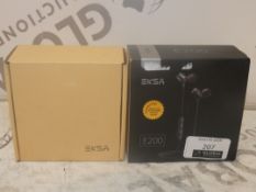 Lot to Contain 2 Pairs of EKSA E200 Earphones Combined RRP £50