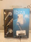 Lot to Contain 4 Boxed Pairs of Urbanista Ibiza Earphones Combined RRP £85