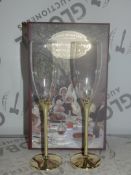 Set of Wedding Of The Season Toasting Flutes RRP £24.99