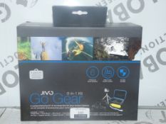 Lot to Contain 2 Boxed Jivo Go Gear 6In1 Action Camera Accessory Packs Combined RRP £120