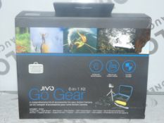 Lot to Contain 2 Boxed Jivo Go Gear Action Cam 6in1 Kits Combined RRP£120
