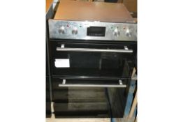 Appleson UBD090IX Stainless Steel Twin Cavity Fully Integrated Double Electric Oven (Viewing or
