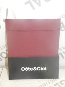 Lot to Contain 5 Brand New Cote and Ciel Red Fabric Pouches for iPad Combined RRP £125