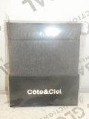 Lot to Contain 5 Brand New Cote and Ciel Fabric Pouches in Black Combined RRP £125