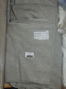 Lewis Polycotton Grey and White Designer Duvet Cover Set RRP£55 (147199)(1471403)(Viewing or