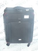 Antler Soft Shell 360 Wheel Trolley Luggage Suitcase RRP £180 (RET00218575)(Viewing or Appraisals