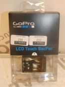 Boxed Go Pro LCD Touch Backpack Removable LCD Screen RRP £50