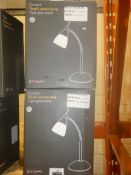 Lot to Contain 4 Boxed Assorted John Lewis Lighting Items to Include Contact Touch Control Lamps,