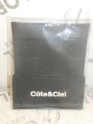 Lot to Contain 5 Brand New Cote and Ciel Black Fabric Pouches for iPad Combined RRP £125