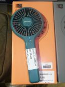 Assorted Boxed And Unboxed USB Charge John Lewis Mini Hand Fans RRP £15 Each (1918412) (RET00343162)