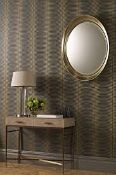 Brand New and Sealed Rolls of PT Wallcoverings Stratos Midas Silver and Gold Wallpaper RRP£40each (