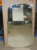 Boxed John Lewis and Partners 61 x 120cm Oval Designer Mirror RRP£75 (RET00804401)(Viewing or