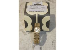 Boxed Orla Kiely Stem Gold Braising Strap Designer Wrist Watch RRP£125.0 (673457) (Viewing or