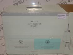 Boxed John Lewis and Partners Specialist Synthetic Active Anti Allergy Duvet 4.5 Plus 9 Tog King-