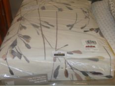 Bagged Pair of John Lewis and Partners Nerine Black Out Lined Multi Print Curtains RRP£115 (