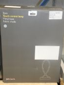 Boxed John Lewis and Partners Tom Touch Control Lamp RRP£55 (RET00223707)(Viewing or Appraisals
