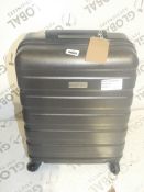 Small Hard Shell John Lewis and Partners Graphite Grey 360 Wheel Spinner Suitcase RRP£120 (