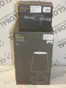 Boxed Assorted Lighting Items to Include a John Lewis and Partners Oslo 2 Light LED Light and an