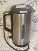 John Lewis and Partners 1.7ltr Brushed Stainless Steel Cordless Jug Kettle RRP£40each (