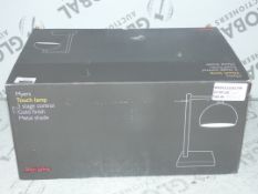 Boxed John Lewis and Partners Miah's 3 Stage Touch Control Lamp RRP£60 (1911167)(Viewing or
