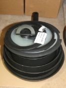 Tefal Ingenio 5 Piece Non Stick Pan Set RRP£250 (RET00493568)(Viewing or Appraisals Highly