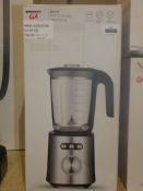 Boxed John Lewis and Partners 1.5ltr Stainless Steel Glass Jug Blenders RRP£60each (RET00404089)(