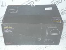 Boxed John Lewis and Partners Myers 3 Stage Gold Finish Touch Control Lamp RRP£60 (146676)(Viewing