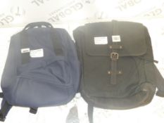 Assorted John Lewis and Partners Designer Laptop Backpacks RRP£55-90each (RET00216520)(