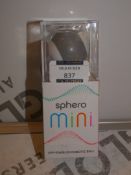 Grey Sphero Mini App Enabled Robotic Ball RRP£60