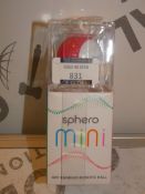 Red Sphero Mini App Enabled Robotic Ball RRP£60