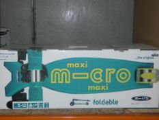 Maxi Micro Foldable Micro Scooter RRP£150 (RET00191873)(Viewing or Appraisals Highly Recommended)