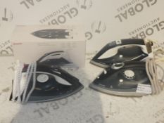 Assorted Boxed And Unboxed John Lewis And Partners Speed Steam Irons RRP£30.00 Each (RET00124950) (