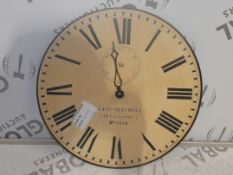 Assorted Boxed and Unboxed Alex Mitchell Glasgow Time Wall Clocks RRP£40each (RET00217095)(