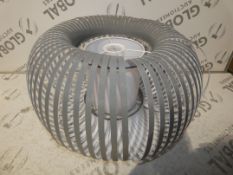 Boxed John Lewis and Partners Small Rib boned Pendant Ceiling Light Fitting RRP£85 (RET00139203)(