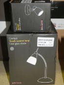 Assorted John Lewis and Partners Lighting Items to Include a Phoenix LED Single Spotlight and a