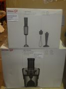 Boxed Assorted John Lewis and Partners Items to Include Juice Extractors with 1ltr Capacity