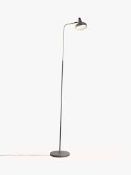 Boxed John Lewis and Partners Scott LED Antique Brass Floor Lamp RRP£95 (1805284)(Viewing or