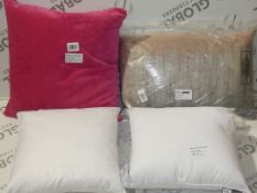 Assorted Designer Covered and Uncovered Scatter Cushions RRP£10-30each (1930181)(RET00157218)(