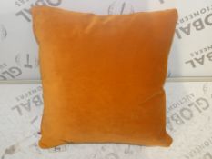 John Lewis and Partners Loaf Orange Designer Scatter Cushions RRP£45each (1943622)(1943618)(