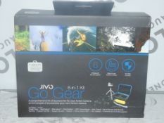 Lot to Contain 2 Boxed Jivo Go Gear Action Cam 6in