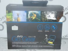 Lot to Contain 2 Boxed Jivo Go Gear Action Cam 6in