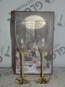 Set of Wedding Of The Season Toasting Flutes RRP £