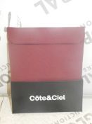 Lot to Contain 5 Brand New Cote and Ciel Red Fabri