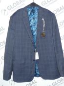 Ted Baker Avo Check Tailored Suit Jacket RRP £260 (ret00255048) (Viewing Or Appraisals Highly