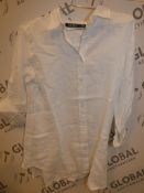 Polo Ralph Lauren Linen Long Sleeved Shirt RRP £125 (1402951) (Viewing Or Appraisals Highly