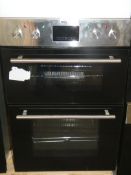 Stainless Steel and Black Glass Single Cavity Single Oven (Viewing or Appraisals Highly