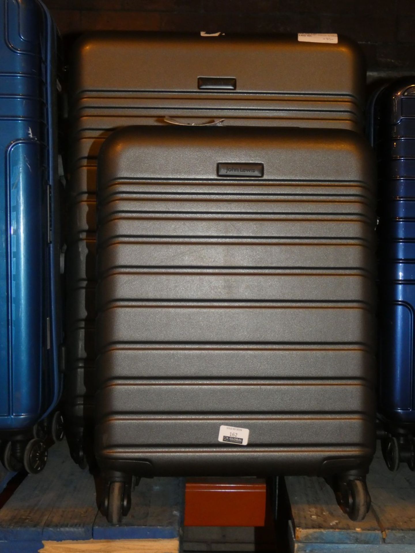 John Lewis and Partners Hard Shell Small and Large Designer Suitcases RRP£75-85each (RET00166706)(