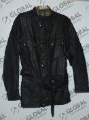 Belstaff Gents Designer Road Master Waxed Jacket RRP £600 (1460889) (Viewing Or Appraisals Highly